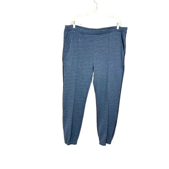 Christian Dior Monsieur Sweatpants XL Lounge Pants Side Piping Blue Drawstring